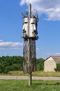 Svetovit statue