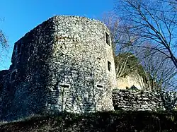 The back tower
