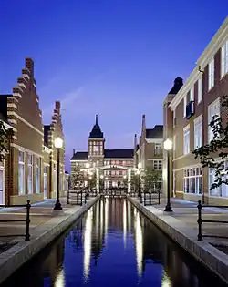 Molengracht Canal, Downtown Pella