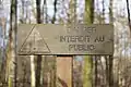 Danger sign