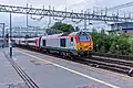 Transport for Wales Silver & Red livery (67017, Crewe 2024)