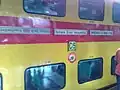 AC coach of 12932 Double Decker Express