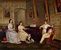 A Hartford Family by Unknown, c. 1840-1850