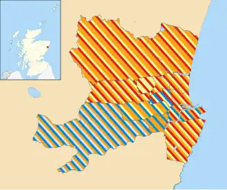 2007 results map