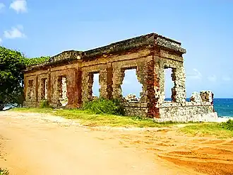 Aguadilla Punta Borinquen Lighthouse Ruins – an 1889 lighthouse destroyed by the tsunami