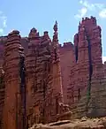 Ancient Art (left) and Echo Tower (right)
