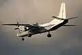 Lading in Moscow, Sheremetyevo Airport