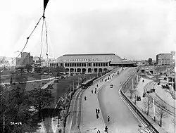 The approach to Central Grand Concourse in 1900