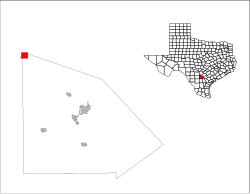 Location of Lytle in Atascosa County