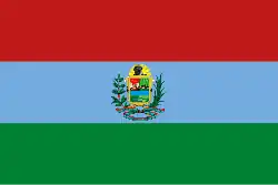 Flag of Simón Bolívar Municipality