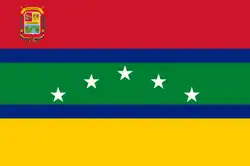 Flag of Pedro María Freites Municipality