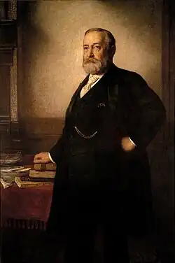 Portrait of Benjamin Harrison by Jonathan Eastman Johnson, 1895