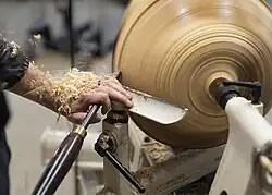 Example of bowl turning
