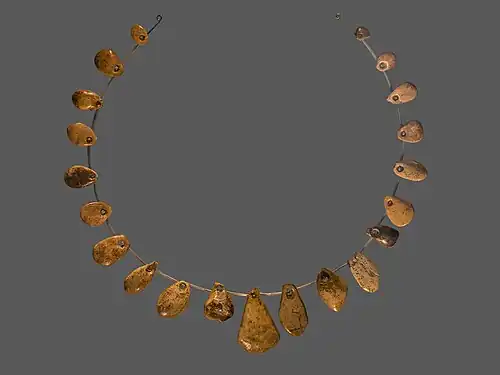 Gravettian ivory chain