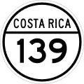 National Secondary Route 139 shield}}