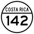 National Secondary Route 142 shield}}