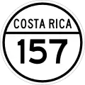 National Secondary Route 157 shield}}