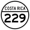 National Secondary Route 229 shield}}