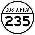 National Secondary Route 235 shield}}