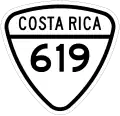 National Tertiary Route 619 shield}}