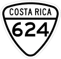 National Tertiary Route 624 shield}}