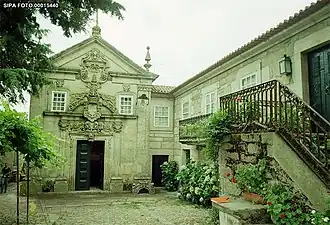 The Manor house of Azevedo, in Paredes da Beira (Portugal), birthplace of Ângela de Azevedo