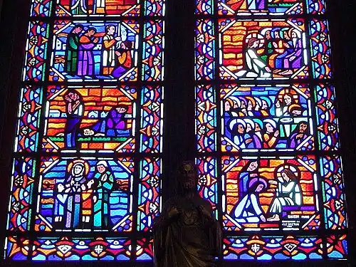Art Deco stained glass by Jean Gaudin (1933)