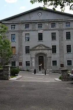 The old prison of Québec designed by François Baillairgé and constructed between 1808 and 1814,