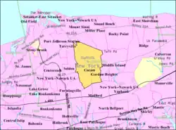 U.S. Census map