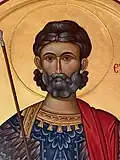 Detail of Icon of Saint Eustace