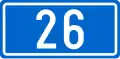 D26 state road shield