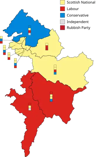2017 results map