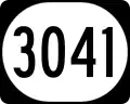Kentucky Route 3041 marker
