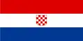 Flag that represented Croats in the constituent assembly of Federation of Bosnia and Herzegovina, March 1994[11]