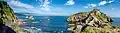A panoramic view of Gaztelugatxe