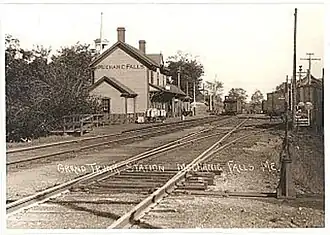 Grand Trunk station in 1913