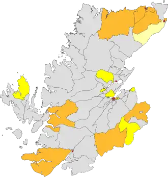 1999 results map