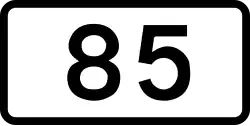 Route 85 shield}}