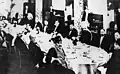 At a party during the 2nd Round Table Conference in London in 1931