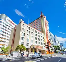 photo of multi-storey hotel