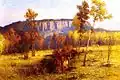 East Rock, New Haven, oil on canvas, John Ferguson Weir, 1901