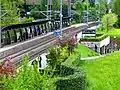 Jona railway station (looking south) before its remodelling