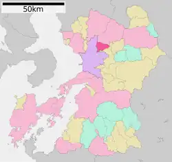 Location of Kōshi