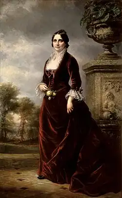Portrait of Lucy Webb Hayes by Daniel Huntington, 1881