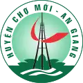 Official seal of Chợ Mới district