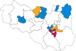 2007 results map