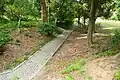 Remnant of moat