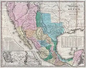 Location of Mexico