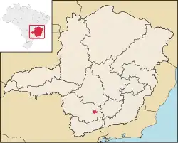 Location of Lavras