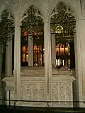 The tomb of the monarch inside the Wawel Cathedral